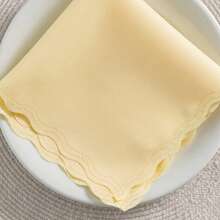 Fabric Napkin Set Of 50 Oxford Laser Finish - 淺黃色 - 查看 2