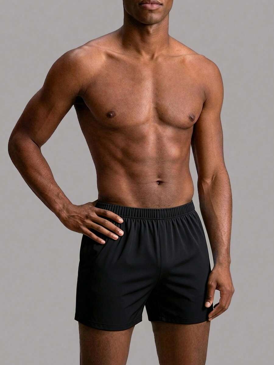 1-Piece Set Of Men's Ice Silk Underwear, Silky Thin Aro Pants, Home Pants, Sleepwear Underwear, Suitable For Home Leisure And Travel Vacations