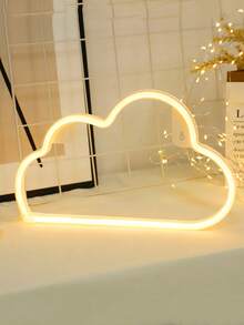 1件裝家居裝飾心形字母LOVE LED霓虹燈，USB與電池供電，適合女孩臥室牆面裝飾、婚禮派對裝飾燈、室內房間裝飾燈、酒吧與商店櫥窗裝飾燈 - 彩色 - 查看 6