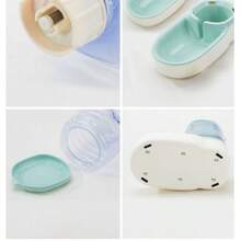 Alimentador automático para mascotas para perros y gatos, cuencos para perros, cuencos para gatos, cuencos para comida y contenedores de almacenamiento de comida. - 3,8 l, azul - Ver 6