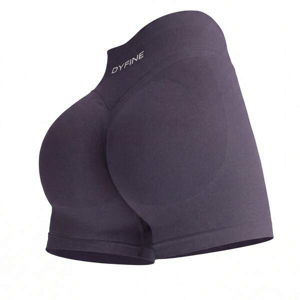 Pantalones cortos deportivos sin costuras DYFINE impact para mujer, con efecto lifting y moldeador de glúteos, ideales para yoga, fitness, gimnasio y correr.