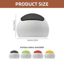 1 pieza Cortador de masa de acero inoxidable, Cortador de masa práctico de color aleatorio amarillo/rojo/verde con escala, Raspador de panadería antibacteriano, Adecuado para hornear - Color al azar - Ver 3