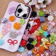 Wholesale Of Mixed Rose Bow Acrylic DIY Cream Glue Phone Case Material, Jewelry Resin Accessories - Multicolor - View 4