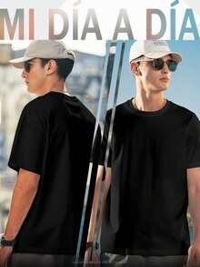 Camiseta única con diseño y2k destacando un gato encantador titulada El Bestia Dentro de Mí perfecta para los amantes de la moda alternativa y las  de México ideal para combinar en - Negro - Ver 2