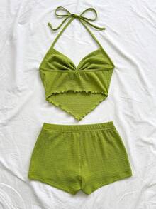 Nuevo conjunto informal de vacaciones de primavera/verano para invitados a bodas en la playa, graduación, brunch, Día de San Patricio, Spring Break, - Café integral - Ver 9