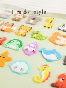 Cute Animal & Plant Fridge Magnets, Random Patterns, DIY Stickers, Party Decor, Fridge Magnets, Kitchen & Office Whiteboard Stickers, Cabinet & Dishwasher Stickers, Home Decor, Spring & Easter Animal Lover Gifts - A - View 13