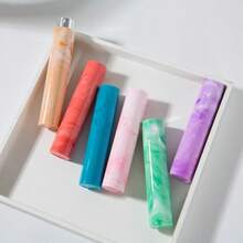 Botol Isi Ulang Parfum Marble 10ML Tutup Putar ABS Botol Semprot Oral Kosmetik Botol Parfum Kaca Kosong - MultiWarna - View 2