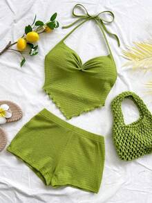 Nuevo conjunto informal de vacaciones de primavera/verano para invitados a bodas en la playa, graduación, brunch, Día de San Patricio, Spring Break, - Café integral - Ver 10