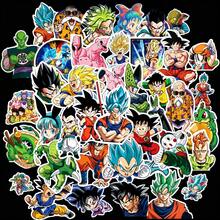 Pegatinas impermeables: Kakarot, Bulma, Maestro Roshi para coleccionistas de anime adolescentes, collage de diario, DIY de escritorio, equipaje, teléfonos, patinetas, tazas, auriculares, piezas de bicicleta, regalos de cumpleaños, rellenos de fiesta de anime y suministros decorativos. - Multicolor - Ver 2