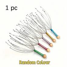 1pc Manual 8-Claw Head Massager, Relieves Stress And Improves Blood Circulation, Suitable For Back-To-School, Christmas, Birthday, New Year Gifts, Random Color - Head Massage Claw - View 12