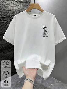 Men T-Shirts - 白色-2 - 查看 5