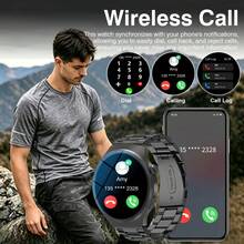 Men Smart Watch Wireless Dial Call Multi Sport Modes Call Reject SMS Message Reminder Sports Watch For IOS Android - Multicolor - View 2