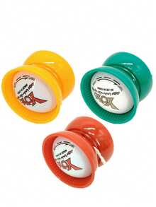 1pc Plastic Yo-Yo Beginner Starter YOYO Automatic Return String-Controlled Toy Random Color - Multicolor - View 3