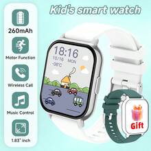 1.83-Inch Large Screen Smart Watch For Kids And Teenagers, Supports Call And Message Notifications, Sports Modes, QR Code Pairing, Weather Push, Customizable Widgets, Essential For Children's Daily Life - Multicolor - View 16