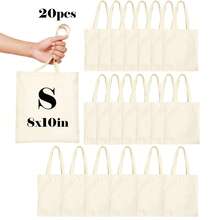 Blank Canvas Tote Bag For DIY Painting, Heat Transfer Handmade, Suitable For Birthday Party, Holiday, Graduation, Children's Day, Painting Party, Gift Bag For Friends, Classmates, Teachers, Nurses - Tote Bag - View 27