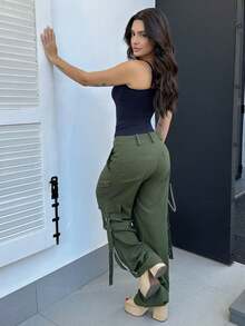 Women Tank Tops & Camis - Black - View 11