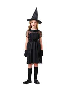 Disfraz infantil de Halloween: elfo, hippie, vampiro, Caperucita Roja, Blancanieves, dulce. - 8746 - Ver 2
