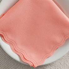 Fabric Napkin Set Of 50 Oxford Laser Finish - Salmón - Ver 2