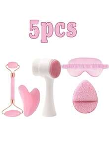 1/2/3/5/8/10/11/12/13pcs - Facial Beauty And Massage Tool Set, Facial Care Set, Multi-Function Beauty Tools, Portable Skincare Set - Perfect Gift For Women, Mothers And Sisters. - Multicolor - View 12