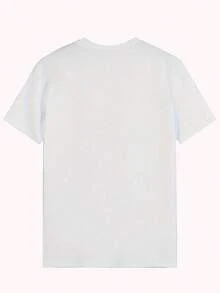 Ropa Deportiva para Hombre y Mujer con una Elegante Camiseta de Manga Corta y Cuello Redondo para el Día de la Independencia de Colombia - Blanco - Ver 2