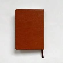 1PC One Minute WITH GOD For Men 365 Days Daily Prayer Brown Leather Journal School Supplies - A - View 4