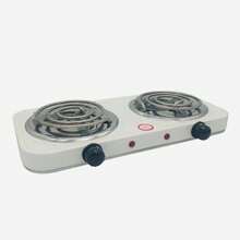 Relnix 2-Burner Cooktop Stove For Camping And Travel, 2000W, 220V - 白色 - 查看 4