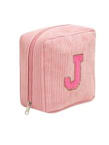 Sanitary Napkin Storage Bag, Letter Pattern Sanitary Napkin Storage Bag, Portable Makeup & Lipstick Bag, School Supplies Storage Bag, Can Be Used To Store Sanitary Napkins, Panty Liners, Cosmetics, Essential For Girls When Going Out. - Multicolor - View 17