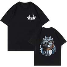 High-Quality Cotton Short-Sleeved Summer T-Shirt, Maillot Jul T-Shirt, Graphic T-Shirts, Clothing, Harajuku Graphic Casual T-Shirt - 酒紅色 - 查看 1
