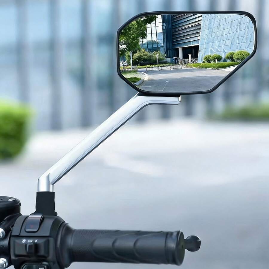 Two-Piece Dual-Color High-Definition Rearview Mirrors, Featuring Adjustable Angles And A Sturdy Design, Suitable For Cycling Without The Need To Look Back, As Well As Reflective Mirrors - Multicolor - View 1
