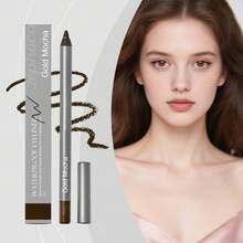 Zephoco lápiz delineador de ojos resistente al agua suave a prueba de manchas cosméticos Gel delineador de ojos maquillaje para agrandamiento de ojos 1 ud.(moca de oro) - 1 - Ver 1