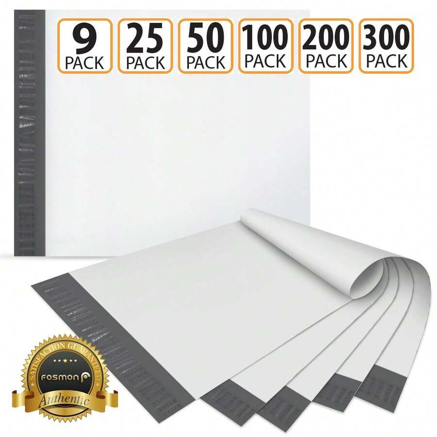 Fosmon 24" X 24", Large Self-Seal Tear-Proof Polyethylene Mailers - 9 25 50 100 200 Pack - Square - View 1