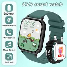 1.83-Inch Large Screen Smart Watch For Kids And Teenagers, Supports Call And Message Notifications, Sports Modes, QR Code Pairing, Weather Push, Customizable Widgets, Essential For Children's Daily Life - Multicolor - View 13