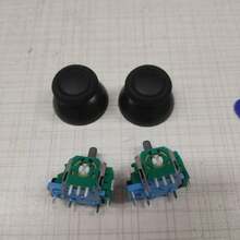 P*5 控制器專用替換類比搖桿模組與搖桿帽，附拆卸工具組（含螺絲起子、塑膠撬棒與鑷子），適用 DIY 控制器維修 - 查看 12