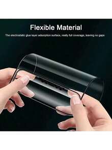 BOLLYMORE 2片裝 霧面防窺螢幕保護貼，相容 iPhone 16 Pro Max/16 E/16 Plus/17/15 Pro Max/14/13/12/11/XR/X/XS/7/8，9H 陶瓷霧面防窺膜，2.5D 霧面防指紋防窺膜 (6.1 吋)，全螢幕覆蓋陶瓷霧面防窺膜 - 2pcs Matte Privacy - 查看 4