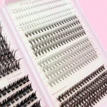 Mixed False Eyelash Set, Upper And Lower Lashes, Various Styles, DIY Eyelash Grafting, Natural Makeup Effect, Gentle Application - View 3