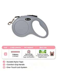 Cute Retractable Dog Leash 3M/5M Automatic Extendable Puppy Walking Traction Rope Lead For Small Medium Dogs Cats Pet Accessories - Multicolor - View 12
