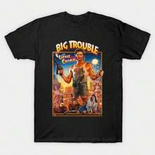 Vintage Pork Chop Express T-Shirt Retro Trucker Humor 186 Movie Fan Art Tee Men - 黑色 - 查看 1
