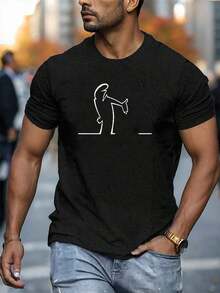 Camisetas para hombres - Negro - Ver 1
