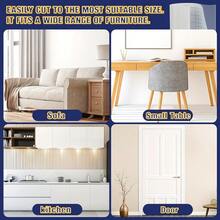 1 Roll Thick Transparent Sofa Protective Film Anti-Scratch, Waterproof, Easy To Tear And Cut, No ResidueSelf-Adhesive, Suitable For Furniture, Walls, MarbleTabletops And Kitchen Countertops - 45 cm X 300 cm - View 10