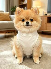 Gilet pour chien à imprimé animal mignon, ensemble de hauts pour animaux de compagnie avec motif de cochon et d'abeille, vêtements de chiot sans manches respirants et légers, convient aux petits et moyens chiens et chats, tenue décontractée douce et élastique pour animaux de compagnie au printemps/été, parfait pour les promenades quotidiennes, les sorties, les cadeaux d'anniversaire et les accessoires pour animaux de compagnie - Multicolore - Voir 3