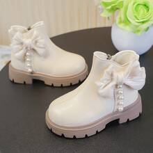 Thick Anti-Slip Sole, Shock-Absorbing Foot Protection, Deep Tread Wear-Resistant Grip, Soft Creamy White Flexible Upper, Delicate Scratch-Resistant Skin-Friendly Material - Beige - View 4