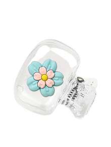 3D Sakura Pattern Toothbrush Holder - Cute Design For Travel And Home Storage With Transparent Lid, Compact And Portable Design Easy To Carry, Protects Toothbrush Head, Dual Drainage And Ventilation Function, Suitable For Home, Dorm And Travel Use | Cute Toothbrush Head Storage Rack Suitable For Bathroom Storage, Back To School Season, Suitable For Home And Dorm Use - Multicolor - View 12