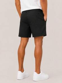 Kit 3 Premium Linen Shorts Bermuda Mauricinho Men's Casual Basic Comfortable Drawstring Waist - verde menta - Ver 7