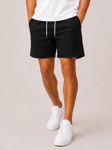 Kit 3 Premium Linen Shorts Bermuda Mauricinho Men's Casual Basic Comfortable Drawstring Waist - verde menta - Ver 6