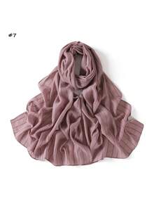 1PC Colorful Sequin Stripes Long Scarf Shawls Wraps Soft Lightweight Casual Fashion Four Seasons Bandanas Evening Dresses Party Travel Wedding Gift - Multicolor - View 19