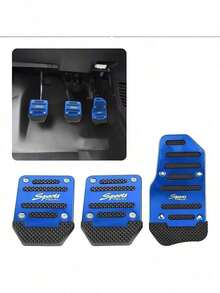 3PCS Multi-Color Universal Car Brake & Accelerator Pedal Pads, Anti-Slip Pedal Pad Set, Accelerator Pedal Cover, Car Brake Pedal Protector, High-Quality Anti-Slip Pedal Pads, 3-Color Brake, Accelerator, Clutch Pedal Set, Suitable For Manual Transmission Car Pedal Pads, Anti-Slip Durable Foot Pedals - Foot Pedal - View 12