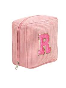 Sanitary Napkin Storage Bag, Letter Pattern Sanitary Napkin Storage Bag, Portable Makeup & Lipstick Bag, School Supplies Storage Bag, Can Be Used To Store Sanitary Napkins, Panty Liners, Cosmetics, Essential For Girls When Going Out. - Multicolor - View 25
