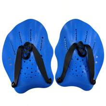 1 Pair Adjustable Swim Paddles - Comfortable Wear - For Improving Swimming Speed And Strength - Suitable For Swimming Training - Multicolor - View 12