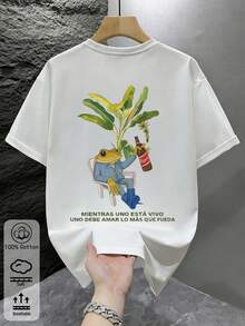 Men T-Shirts - 白色-10 - 查看 3
