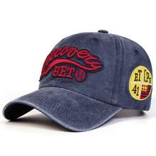 1件裝男士字母刺繡棒球帽，時尚運動帽，戶外可調節防曬休閒帽，適合春/秋季旅行、海灘、派對 - 彩色 - 查看 16
